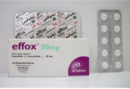 Picture of ANGIOFOX (EFFOX) 20 MG 20 TAB