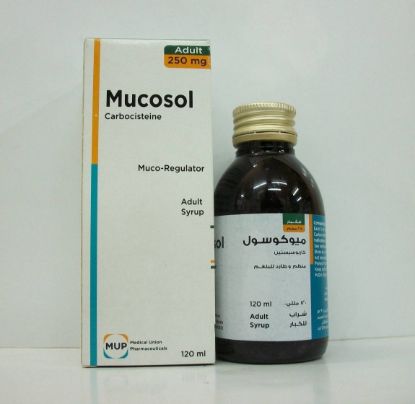 Picture of MUCOSOL ADULT 250MG/5ML SYRUP 120ML