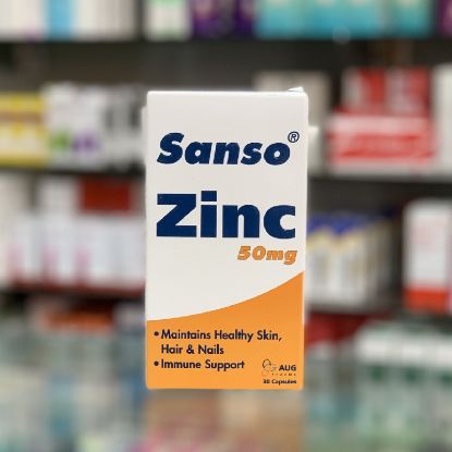 Picture of SANSO ZINC 50 MG 30 CAP