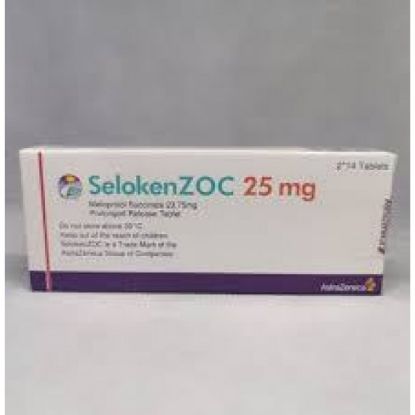 Picture of SELOKENZOC 25 MG 28 PROLONGED R.TAB