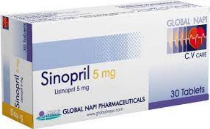 Picture of SINOPRIL 5MG 30 TAB