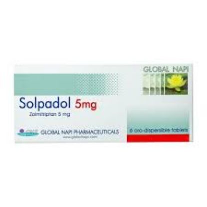 Picture of SOLPADOL 5MG 6 ORO-DISPERSIBLE TAB