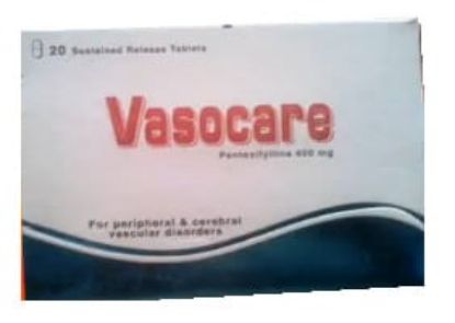 Picture of VASOCARE 400MG S.R. 20 TAB