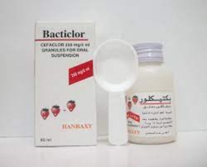 Picture of BACTICLOR 250 MG/5ML SUSP. 60ML