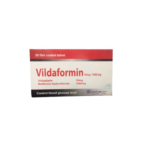 Picture of VILDAFORMIN 50/1000MG 30 TAB