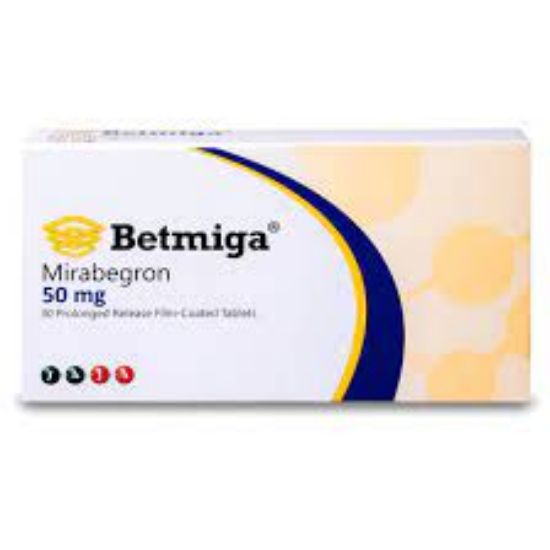 Picture of BETMIGA 50 MG 30 PROLONGED R.TAB