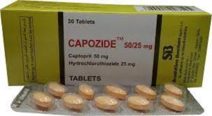 Picture of CAPOZIDE 50/25MG 30 TAB