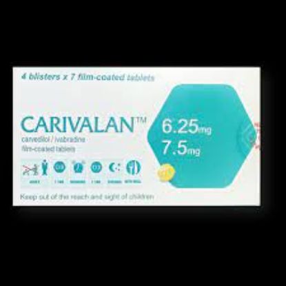 Picture of CARIVALAN 6.25/7.5MG 28 F.C. TAB