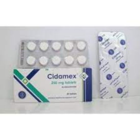 Picture of CIDAMEX 250 MG 20 TAB