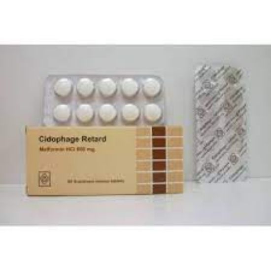 Picture of CIDOPHAGE RETARD 850MG 60S.R.TAB