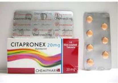 Picture of CITAPRONEX 20 MG 14 F.C.TAB