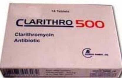 Picture of CLARITHRO 250MG 14 F.C.TAB