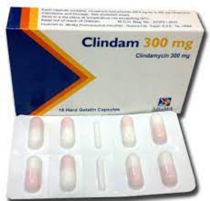 Picture of CLINDAM 300 MG 16 CAP