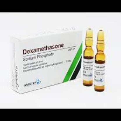 Picture of DEXAMETHASONE SODIUM PHOSPHATE 8MG/2ML 3 AMP