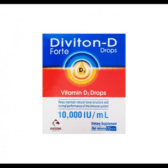 Picture of DIVITON-D FORTE 10.000 I.U./ML ORAL DROPS 20 ML