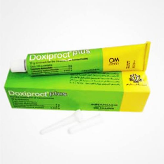 Picture of DOXIPROCT PLUS RECTAL OINTMENT 30 GM