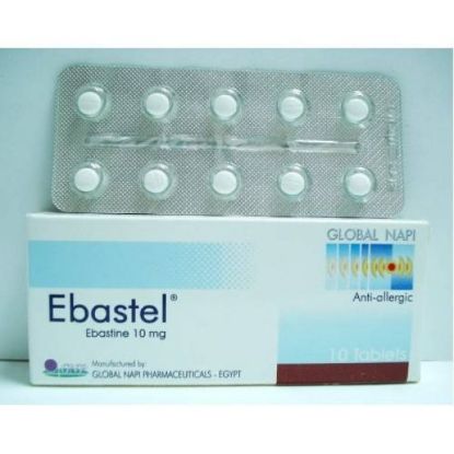 Picture of EBASTEL 10MG 10 TAB