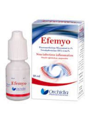 Picture of EFEMYO EYE SUSP. DROPS 10 ML