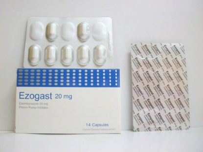 Picture of EZOGAST 20MG 14 DELA. REL. CAP
