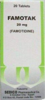 Picture of FAMOTAK 20MG 20 F.C.TAB