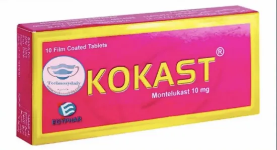 Picture of KOKAST 10 MG 10 F.C.TAB