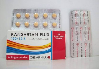 Picture of KANSARTAN PLUS 150/12.5MG 30 F.C. TAB