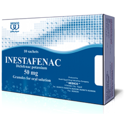 Picture of INESTAFENAC 50 MG 10 SACHET
