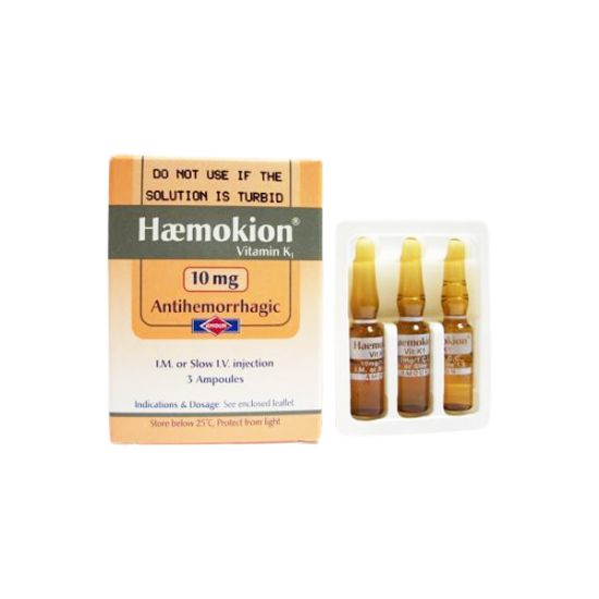 Picture of HAEMOKION 10MG/ML 3 AMP