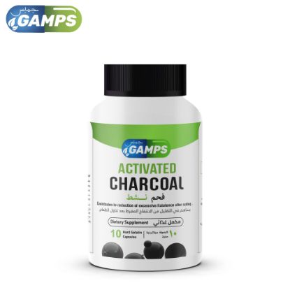 Picture of GAMPS ACTIVATED CHARCOAL 10 CAP