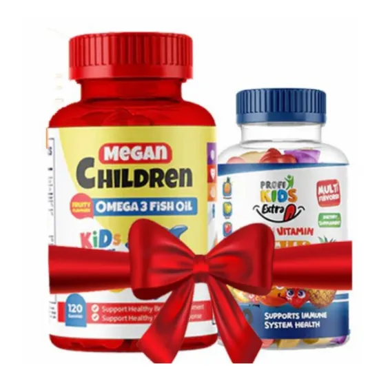 Picture of PROFI KIDS OMEGA 120+VITAMIN EXTRA 60