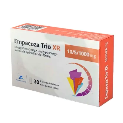 Picture of EMPACOZA TRIO XR 10/5/1000MG 30TAB