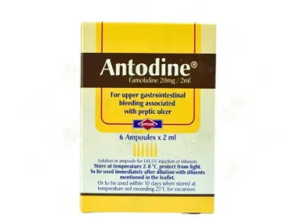Picture of ANTODINE 20MG 6 AMP.