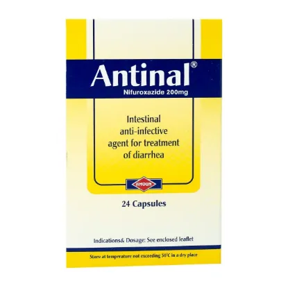 Picture of ANTINAL 200MG 24 CAP