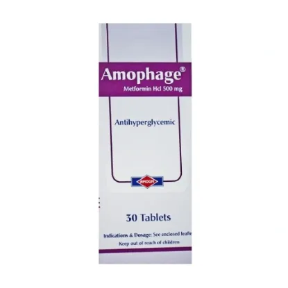 Picture of AMOPHAGE 500MG 30 TAB