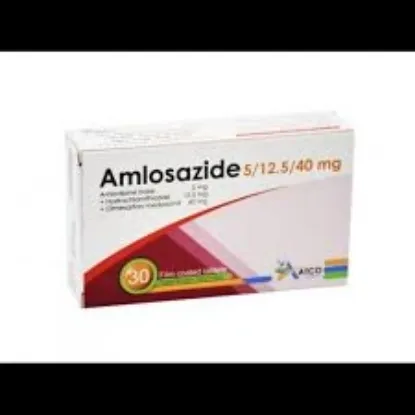 Picture of AMLOSAZIDE 5/12.5/40 MG 30 F.C. TAB