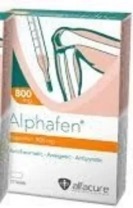 Picture of ALPHAFEN 800MG 20 TAB