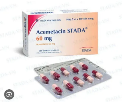 Picture of ACEMETACIN STADA 60MG 20 CAP