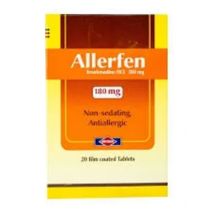 Picture of ALLERFEN 180 MG 20 F.C. TAB