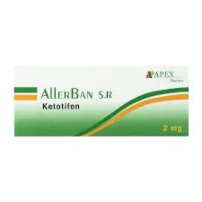 Picture of ALLERBAN S.R. 2 MG 20 TAB