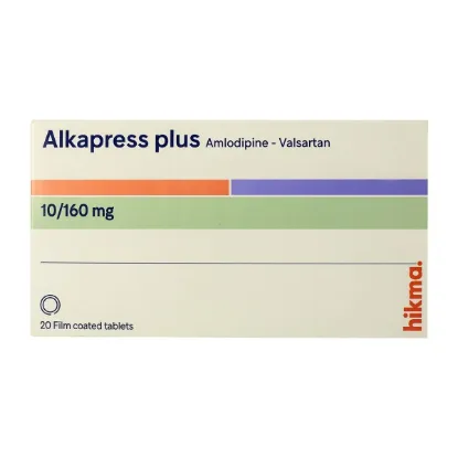 Picture of ALKAPRESS PLUS 10/160MG 20 F.C. TAB