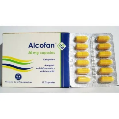 Picture of ALCOFAN 50 MG 12 CAP