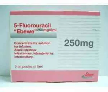 Picture of 5-FLUOROURACIL-EBEWE 250MG/5ML I.V. VIAL