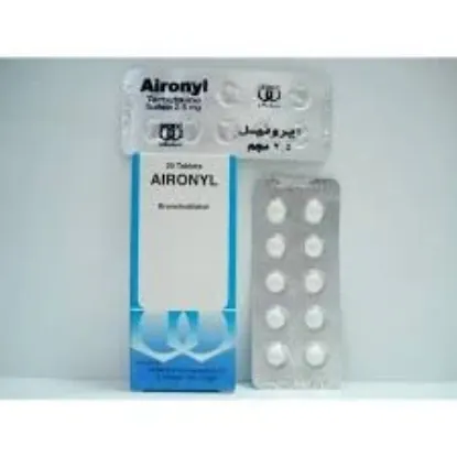 Picture of AIRONYL 2.5 MG 20 TAB