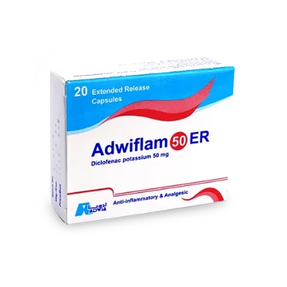 Picture of ADWIFLAM 50MG E.R. 30 CAP
