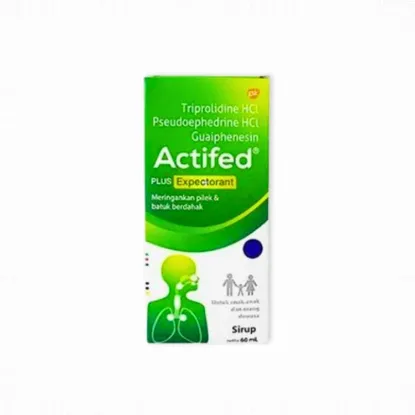 Picture of ACTIFED EXPECTORANT SYRUP 120 ML