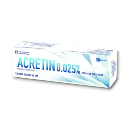 Picture of ACRETIN 0.025% CREAM 30 GM